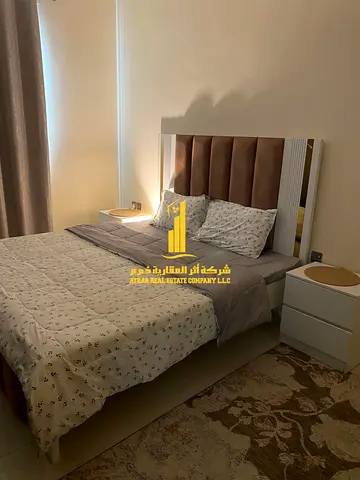 🏡 Golden Opportunity! Luxurious fully furnished one-bedroom apartment for monthly rent in Al Muwaihat 2, near Ajman Academy 🏫 and close to the Saudi