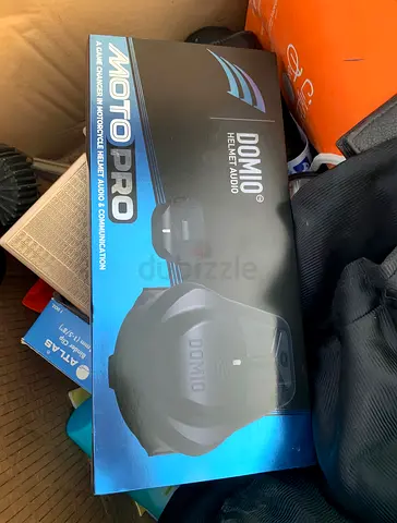Domio Moto Pro Helmet Audio Bluetooth Headset - New in Box