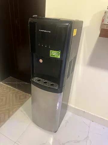 Ionicare Standing Water Dispenser - Hot  Cold, Stainless Base