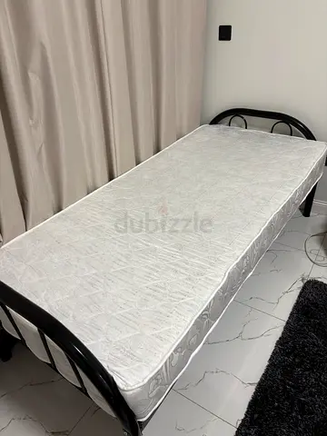 Bed frame and mattress (can be sold seperatly)