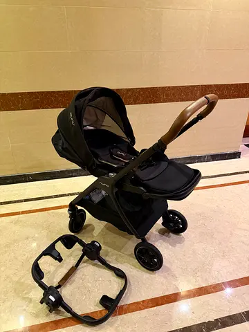 Nuna triv next stroller with car seat adapter
