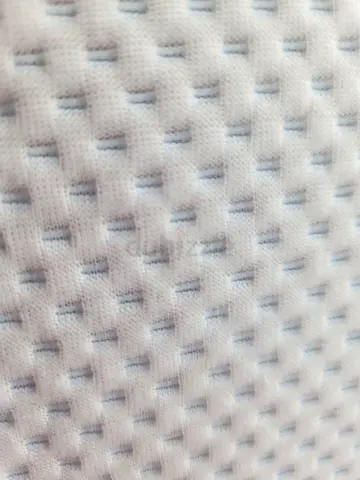 Light grey textured fabric rug / carpet - modern solid