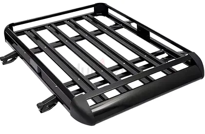 Car roof luggage basket