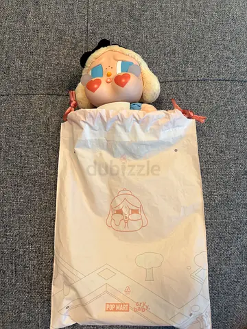 Authentic POP MART CRYBABY Crying Again Series-Vinyl Face Plush