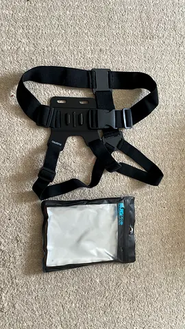 Gopro Chest Mount Harness with Waterproof Phone Pouch