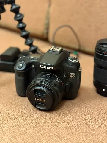 Canon EOS 70D DSLR Camera – Excellent Condition (Like New)