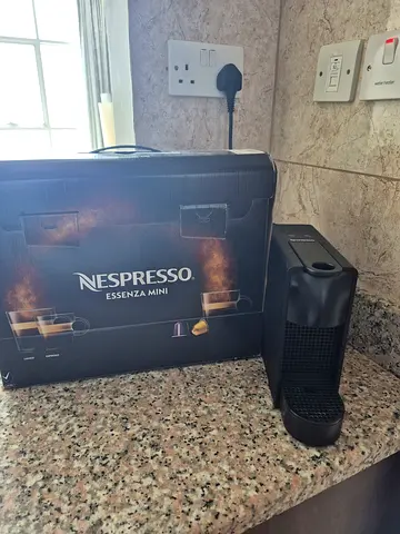 Nespresso Essenza Mini Capsule Coffee Machine - Compact, Used