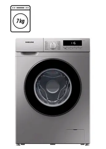 Samsung 7kg Front Load Washing Machine - Silver