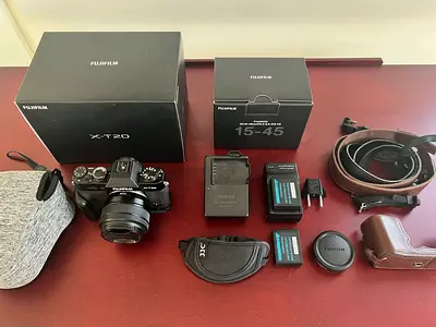 Fujifilm X-T20 Ready-to-Shoot Kit | Includes 15-45mm Lens + Premium Accessories