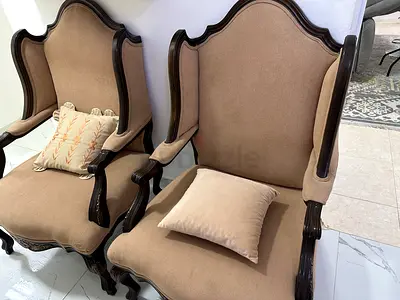 2 Pc royal sofa chair for sale