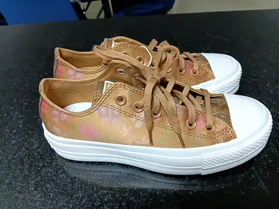 Converse All Star low-top sneakers - brown, size 7 Or 37.5 , new
