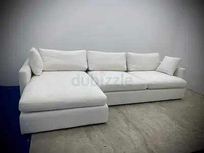 Selling cratebarrel lshape sofa