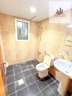 Sharjah, Al Qasimiya: One bedroom, living room, kitchen, and two bathrooms. First-time occupancy, fe
