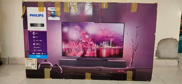 Philips 40 LED TV in original box - good condition