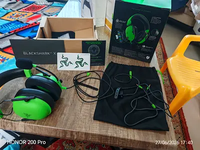 Razer BlackShark X Gaming Headset - Green, Perfect and.