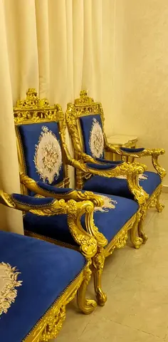Clean Navie-Golden Egyptian furniture set