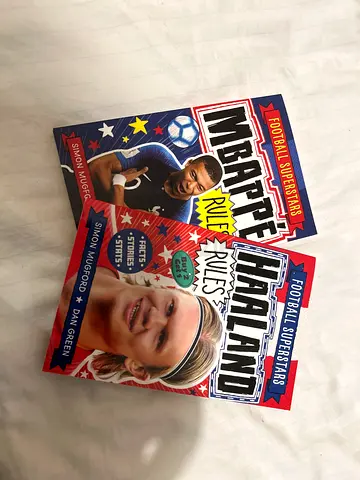 Football superstars books