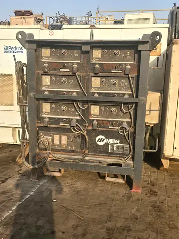 Miller multi-station welding power distribution panel / rectifier unit