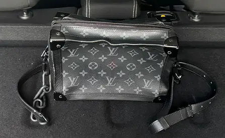 Pre-owned Louis Vuitton Monogram Eclipse Canvas Mini Soft Trunk Crossbody Bag
