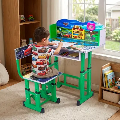 Adjustable Kids Study Desk and Chair Set, Best study table  chair for kids
