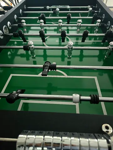 Classy Foosball table - barely used- deco piece