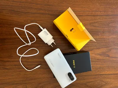 Poco F3 256GB White with Charger and Box - Mint Condition