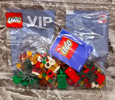 LEGO® Christmas Fun VIP Add-On Pack 40609 (146 pcs)