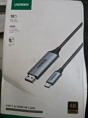 UGREEN USB-C to HDMI 4K Cable (USB-C to HDMI) - Used, Good Condition