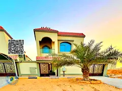 Special offer for a modern 4BR villa in Al-Helio 1, including electricity, water, AC, and registrati