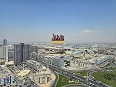 2 Master Bedroom Apartment with Balcony & Parking in Al Taawun | New Tower | Open View | Direct