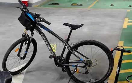 Decathlon Rockrider ST 100 Mountain Bike (Grey) -400AED Price Reduced