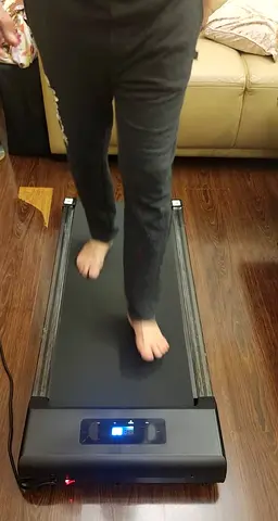 TDOO Compact Under-Desk Treadmill for Home Walking  Jogging