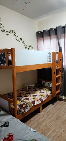 Bunk bed + 2 semi medicated mattress for sale