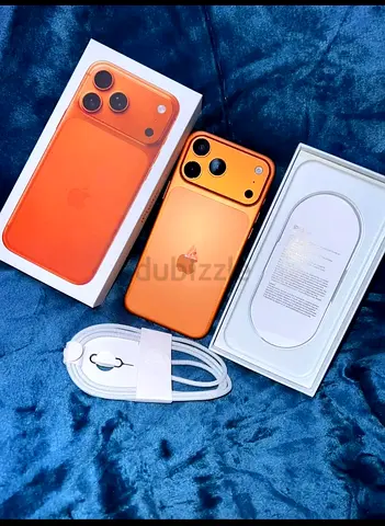 iPhone 17 Pro max 1 tb (Orange) with Box  Lightning Cable - Excellent Condition