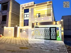 Luxury villa for sale near a mall and a mosque, located on Sheikh Mohammed bin Zayed Road. It featur