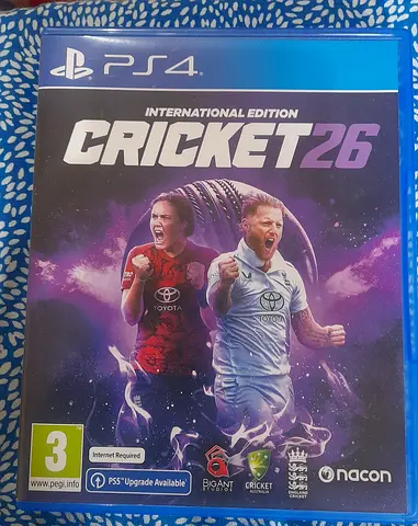 Cricket 26 (PS4) - International Edition, Complete Case