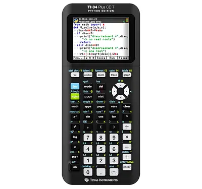 TI-84 Plus CE-T Graphing Calculator (Python Edition) - Good Condition with cable