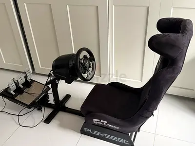 thrustmaster steering wheel and pedals