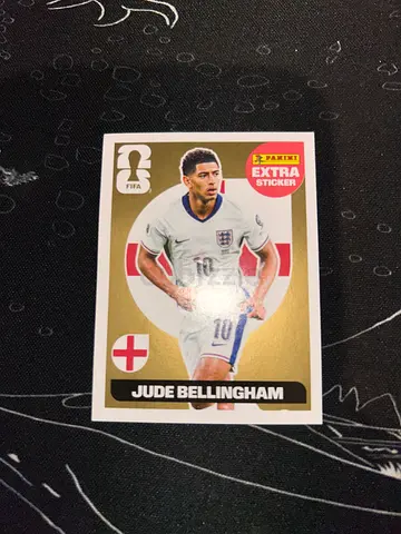 Jude Bellingham extra sticker for World Cup 2026 album