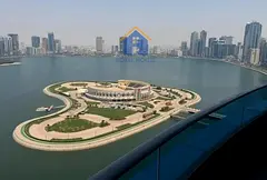Luxury Apartment for Sale in Al Majaz 3 – Direct Sea View of Khalid Lagoon