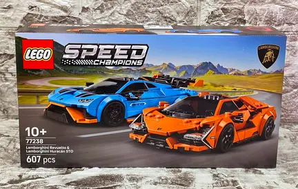LEGO® Speed Champions Lamborghini Revuelto  Huracán STO 77238 (607 pcs)