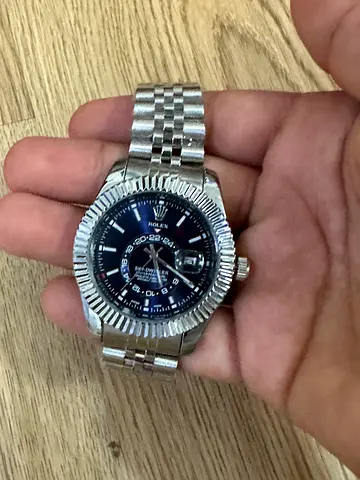 Rolex Sky-Dweller Blue Dial (Replica / Homage) – Stainless Steel Jubilee Band