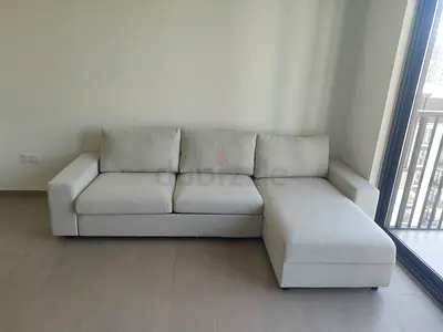 Ikea vimle beige color lshape sofabed with storage