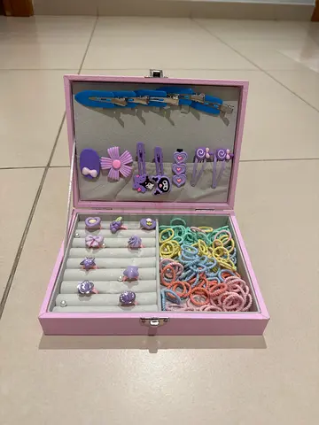 Ring and hair tie box