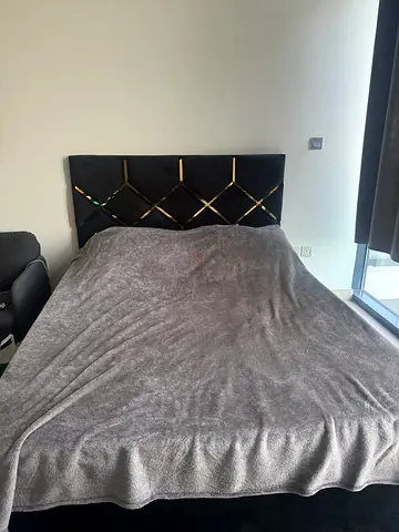 Bed and mattress + Dinner Table + Projector