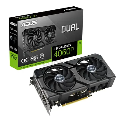 ASUS Dual GeForce RTX 4060 Ti OC Edition 8GB – Flawless Condition