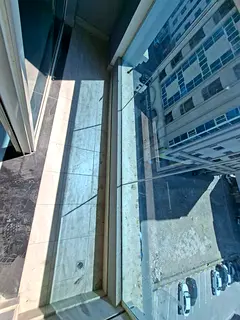 One bedroom apartment for rent in Al Qasimia Al Mahatta Sharjah master bedroom 2 bathrooms balcony b