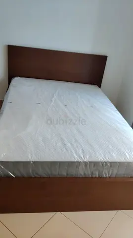 Double bed frame with mattress_ or drawers