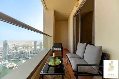 Bills Included! Serviced 2 BR Marina View JBR