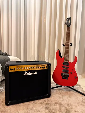 Ibanez Prestige electric guitar with Marshall MG30DFX amplifier - 2500DHS for both!
